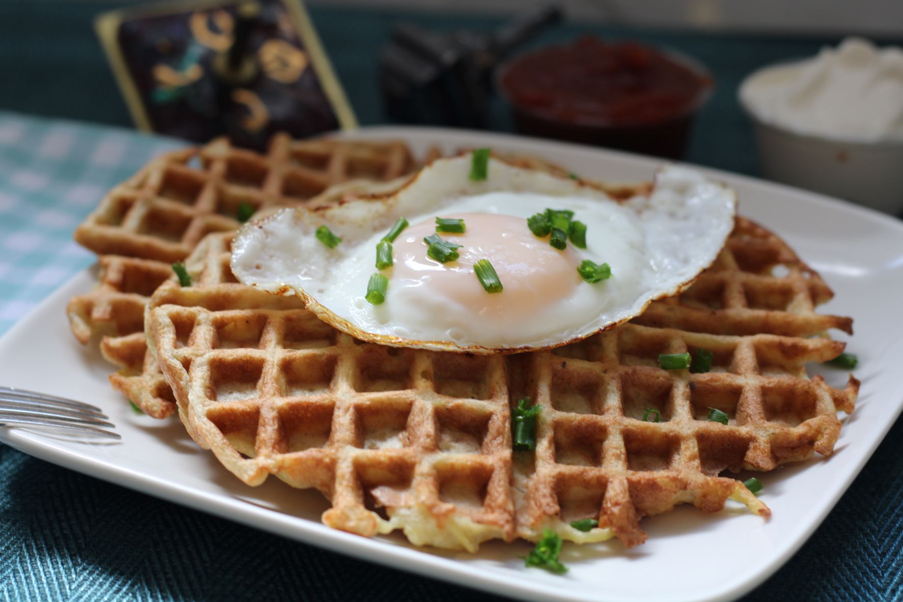 Waffle-Maker Latkes